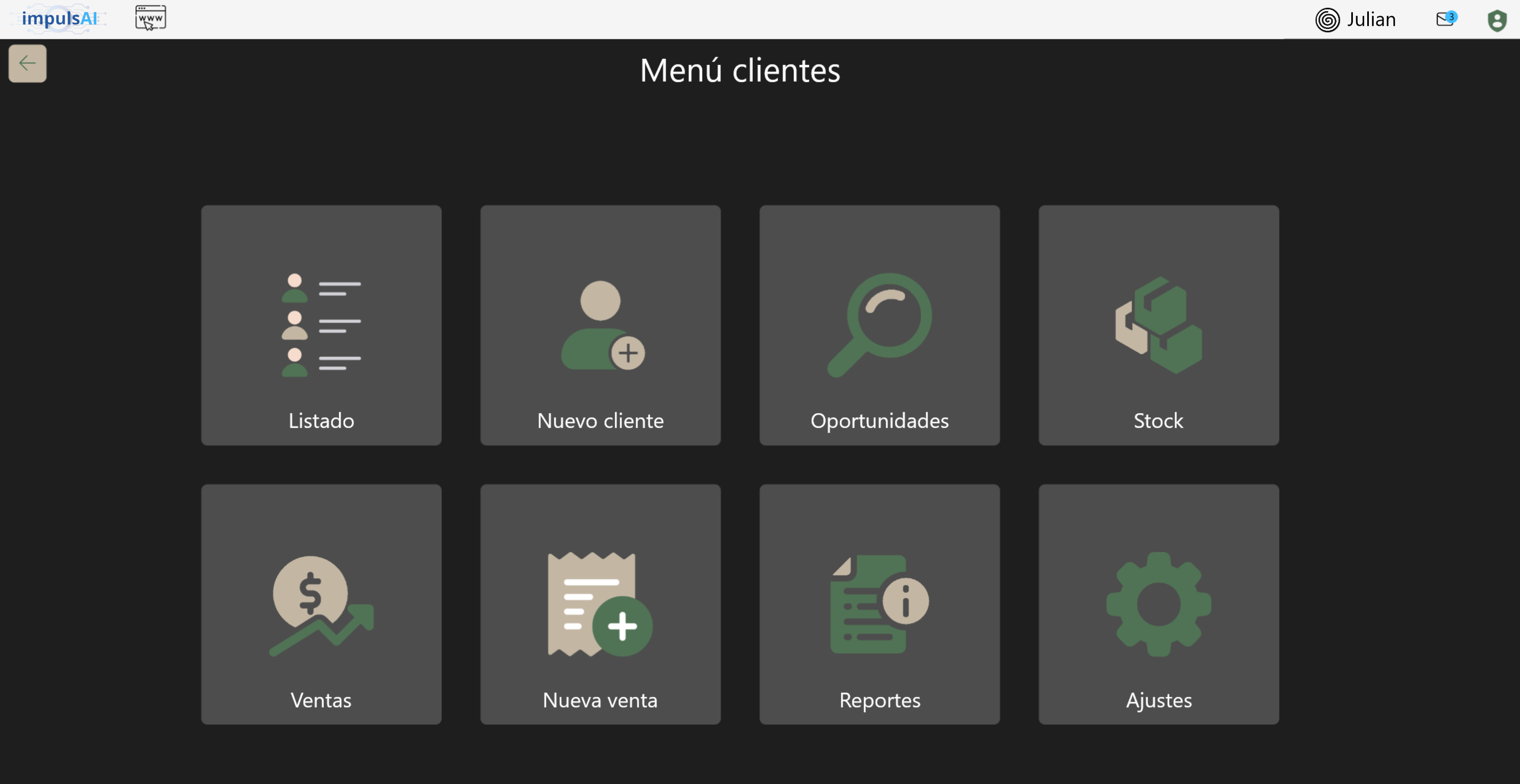 Webs, CRM y ERP